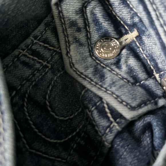 TRUE RELIGION RICKY RELAXED STRAIGHT JEANS Size 27W - Picture 5 of 7